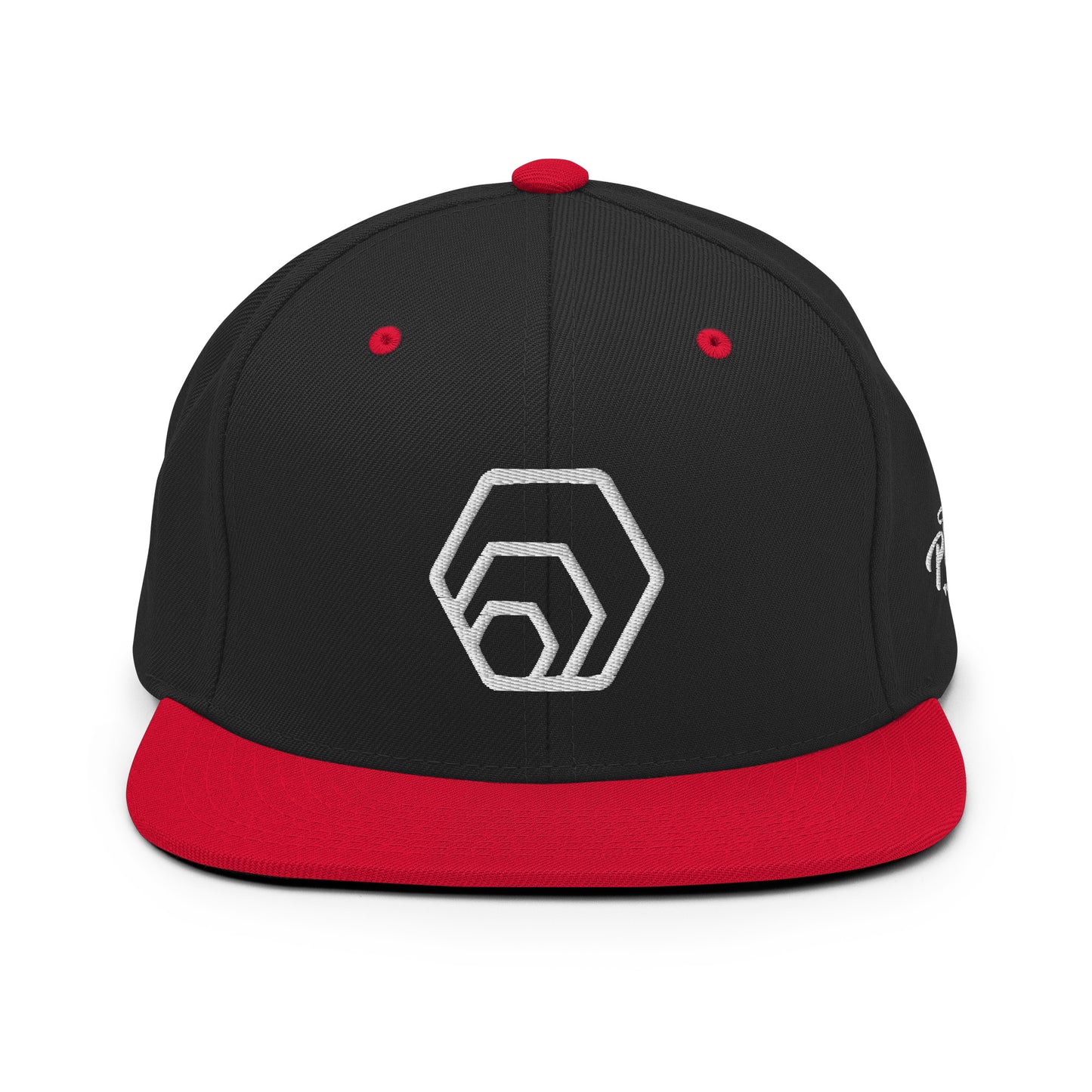 Hex Wireframe Power To Profit Snapback Baseball Cap Hexican Crypto Merch FlexFit Flat Peak Hat