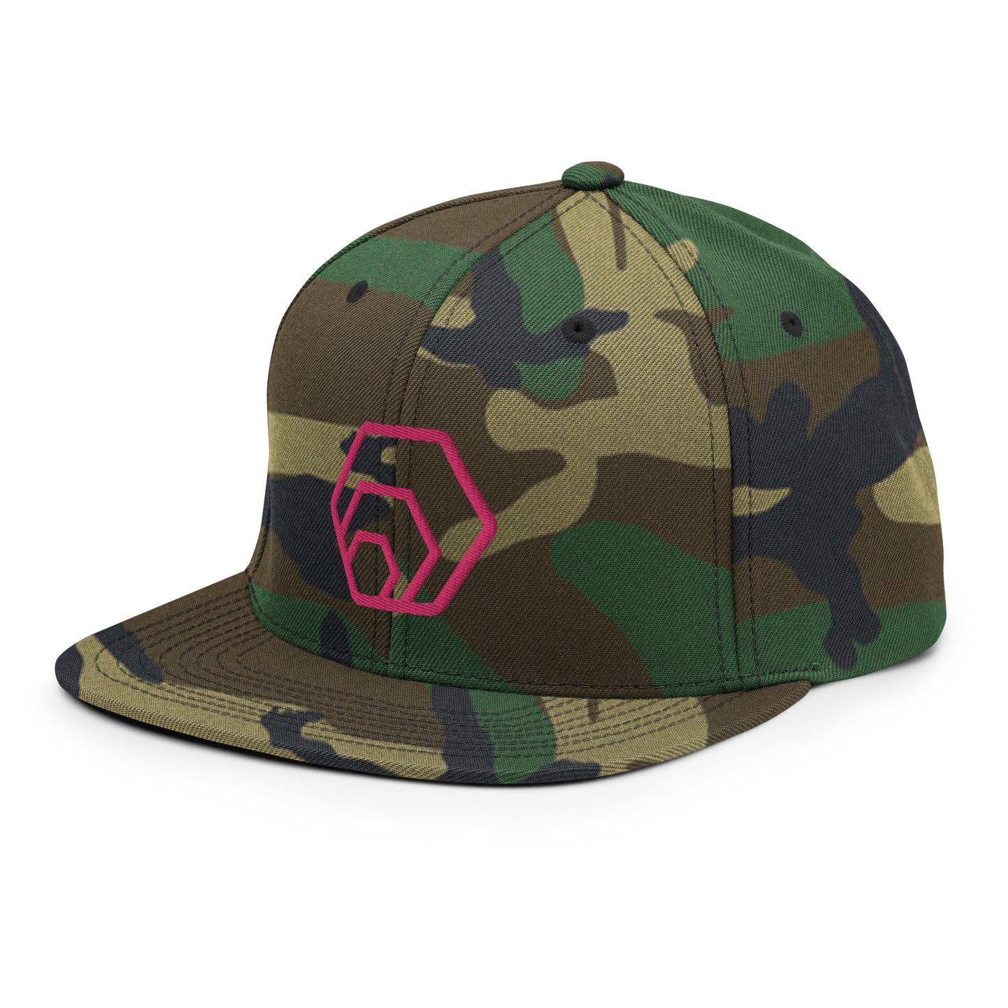 Hex Wireframe Embroidered Snapback Baseball Cap Hexican Crypto Merch FlexFit Flat Peak Hat ( DM if you'd prefer another colour )