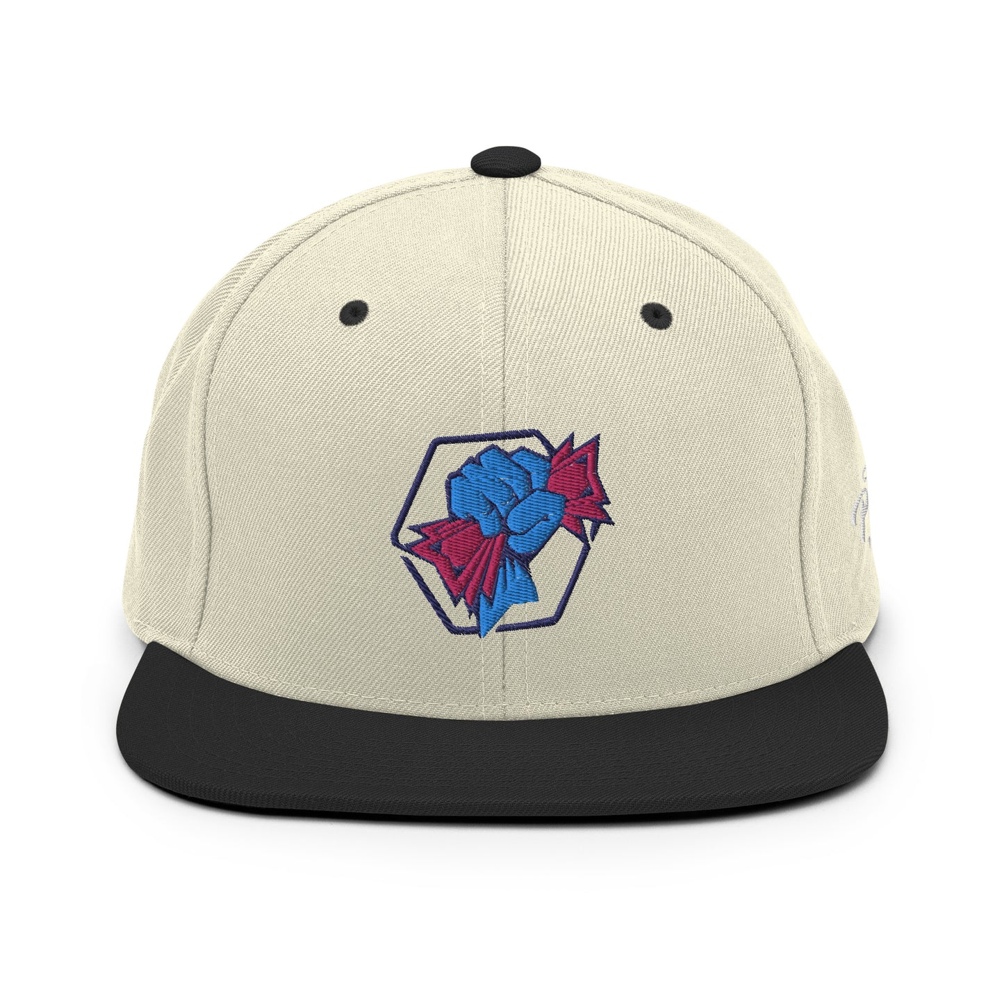 Hex Power To Profit Fist Snapback Cap Hexican Crypto Merch FlexFit Flat Peak Hat