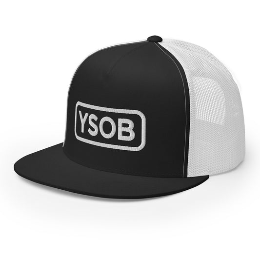 YSOB You Son of a Bitch Baseball Cap FlexFit Unisex Flat Peak Trucker Cap