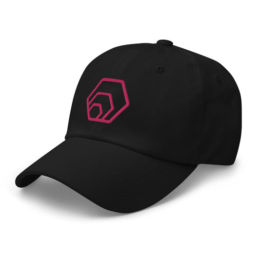 Hex Wireframe Embroidered Baseball Cap Hexican Crypto Merch FlexFit Dad Hat Curved Peak ( DM if you&#39;d prefer another colour )