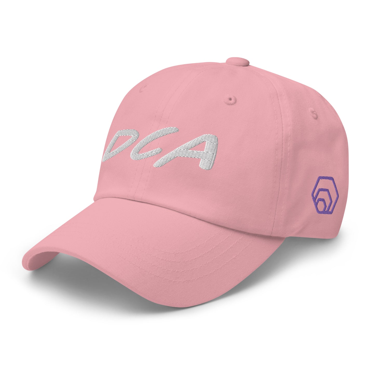 DCA Hex Dollar-cost Averaging Embroidered Crypto Baseball Cap FlexFit Dad Hat Curved Peak