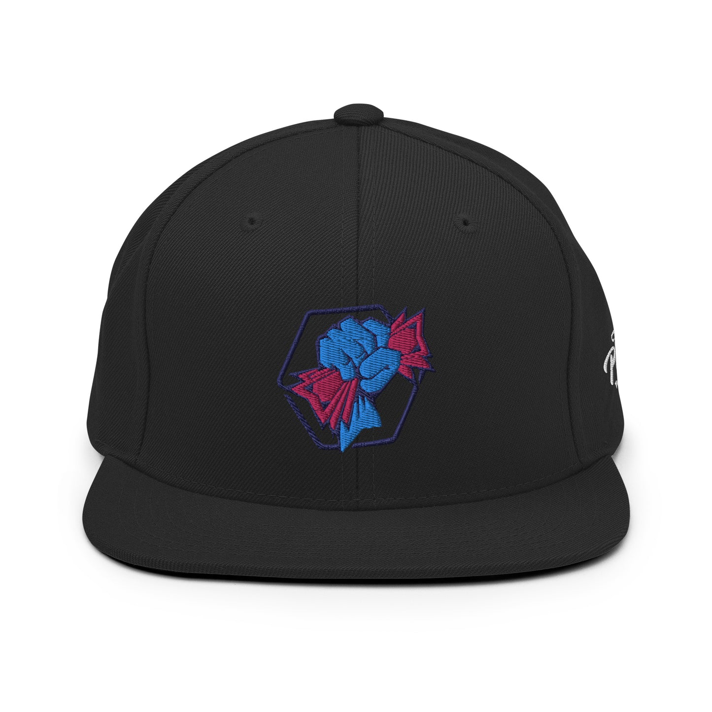 Hex Power To Profit Fist Snapback Cap Hexican Crypto Merch FlexFit Flat Peak Hat