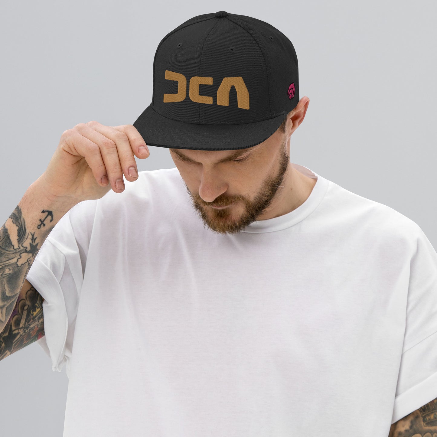 DCA Hex Dollar-cost Averaging Embroidered Crypto Baseball Cap Unisex Flat Peak FlexFit Classic Snapback Hat