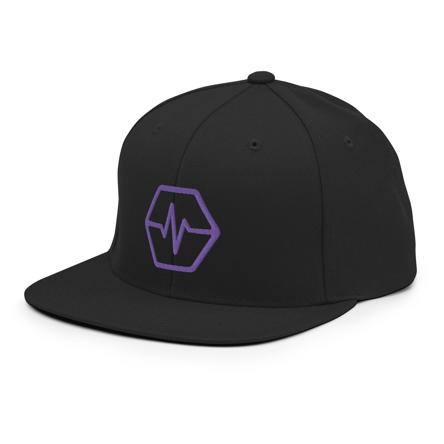 Pulse Pulsechain Embroidered Snapback Baseball Cap Hexican Crypto Merch FlexFit Flat Peak Hat ( DM if you'd prefer another colour )