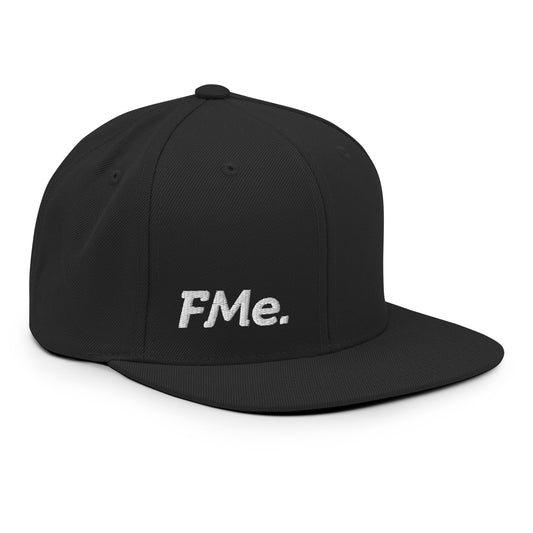 Fck Me Embroidered FlexFit Snapback Baseball Cap Flat Peak Hat