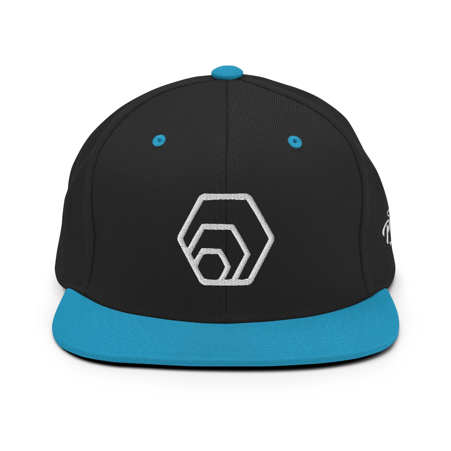 Hex Wireframe Power To Profit Snapback Baseball Cap Hexican Crypto Merch FlexFit Flat Peak Hat