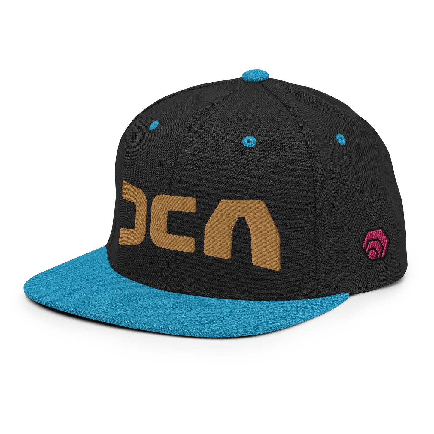 DCA Hex Dollar-cost Averaging Embroidered Crypto Baseball Cap Unisex Flat Peak FlexFit Classic Snapback Hat