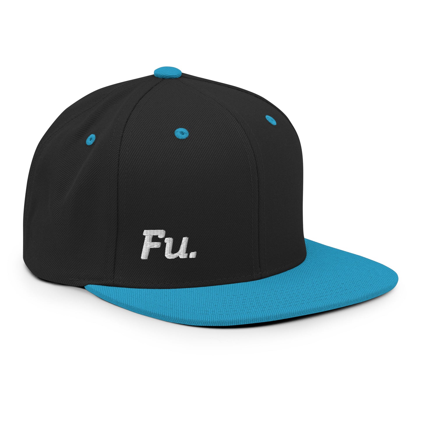 FU Embroidered FlexFit Snapback Baseball Cap Flat Peak Hat