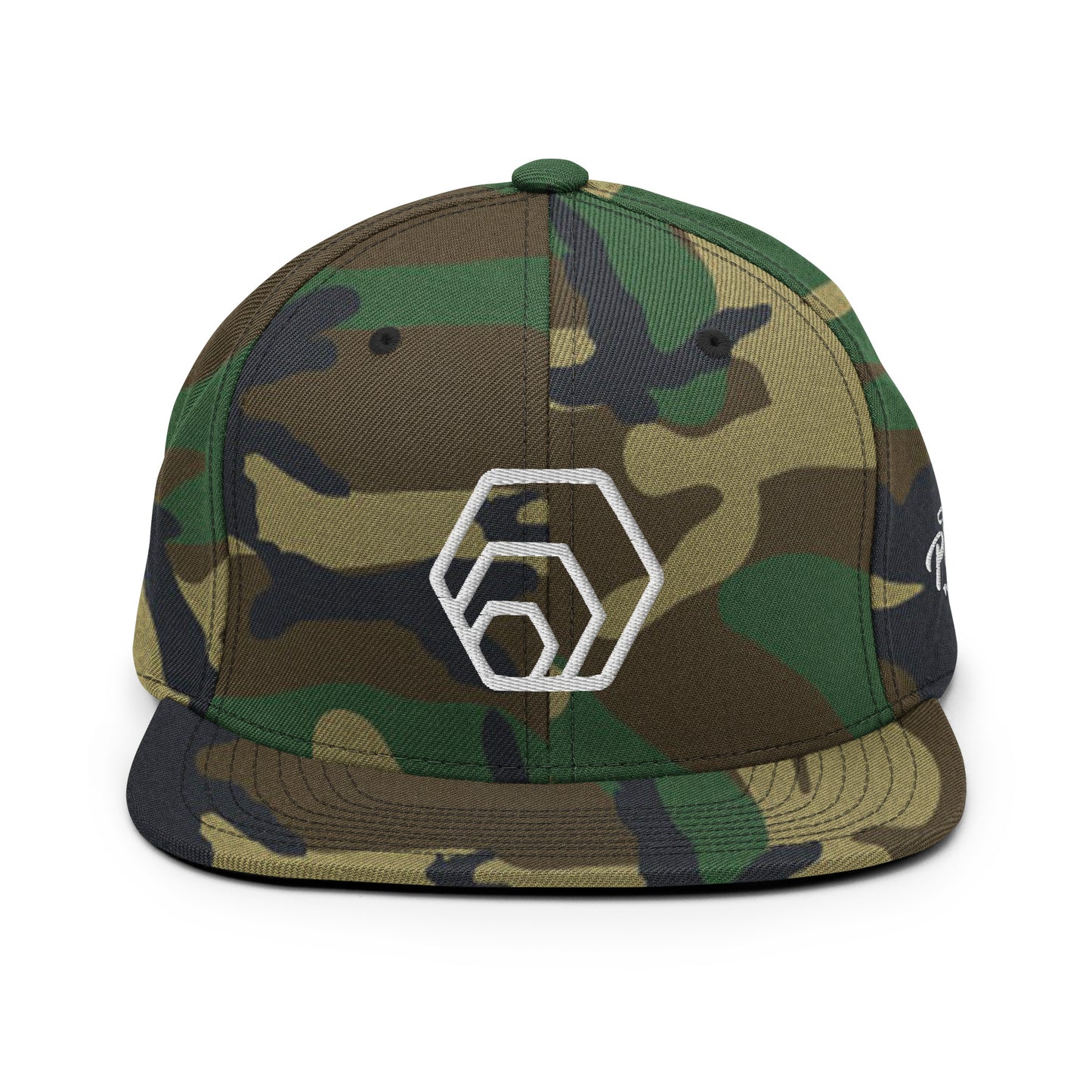 Hex Wireframe Power To Profit Snapback Baseball Cap Hexican Crypto Merch FlexFit Flat Peak Hat