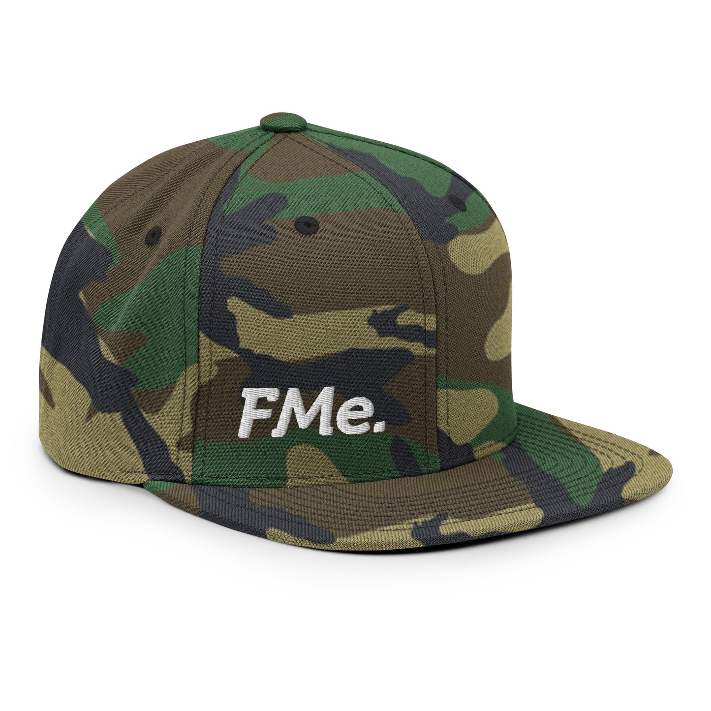 Fck Me Embroidered FlexFit Snapback Baseball Cap Flat Peak Hat