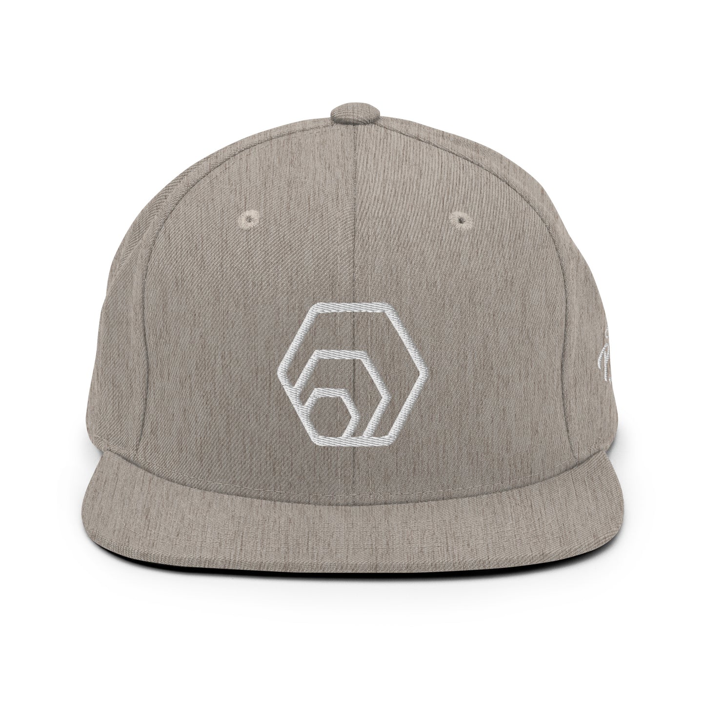 Hex Wireframe Power To Profit Snapback Baseball Cap Hexican Crypto Merch FlexFit Flat Peak Hat