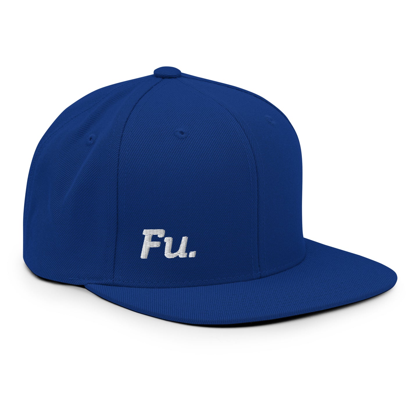 FU Embroidered FlexFit Snapback Baseball Cap Flat Peak Hat