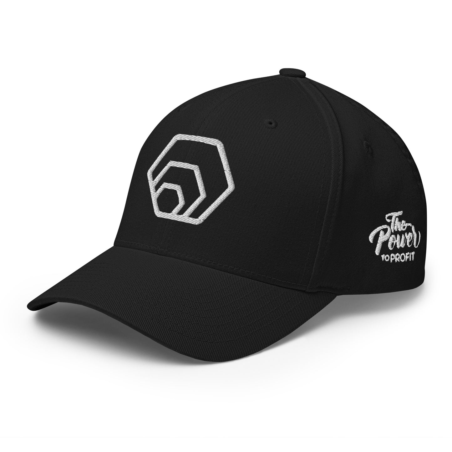 Hex Power To Profit Cap Crypto Hexican Merch FlexFit Closed Back Curved Peak