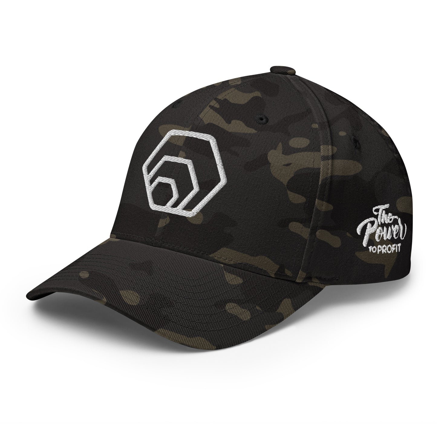 Hex Power To Profit Cap Crypto Hexican Merch FlexFit Closed Back Curved Peak