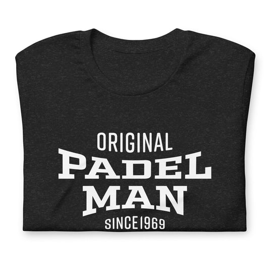 Original Padel Player Man 1969 Tshirt Graphic Tee Shirt Bella + Canvas Unisex Short Sleeve T-Shirt