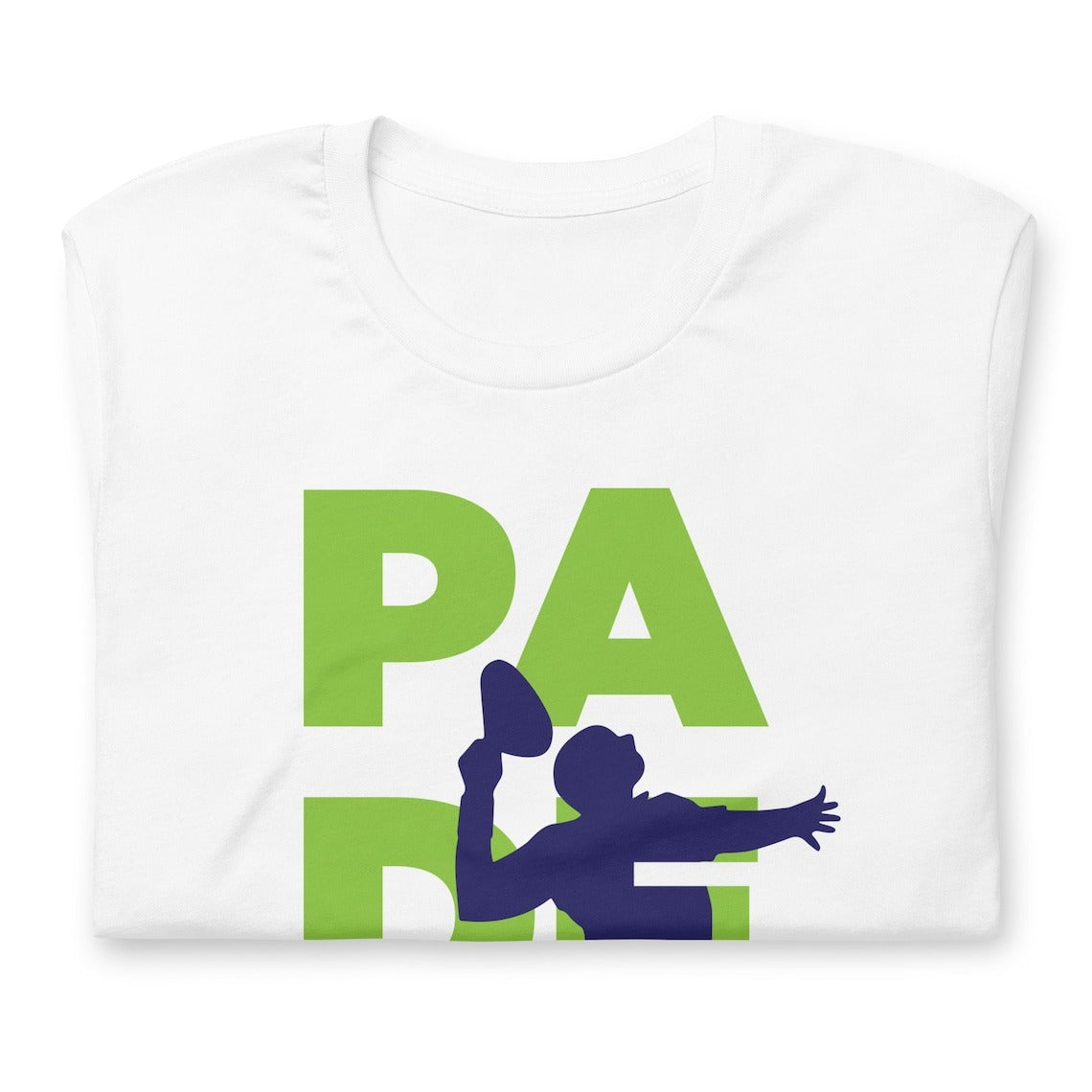 Padel Smash Green Tshirt Graphic Tee Shirt Bella + Canvas Unisex Short Sleeve T-Shirt