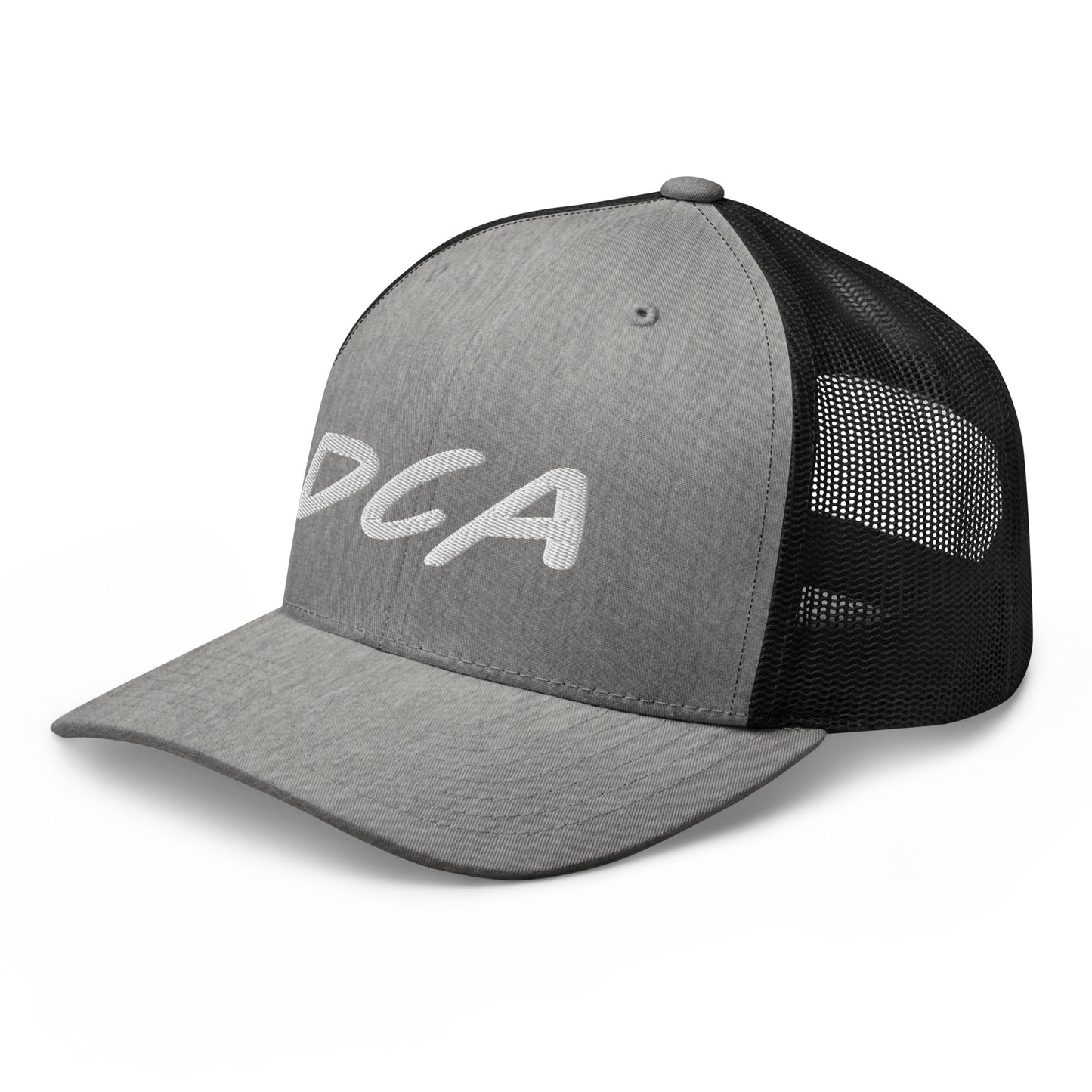 DCA Dollar-cost Averaging Embroidered Crypto Baseball Cap FlexFit Curved Peak Trucker Hat