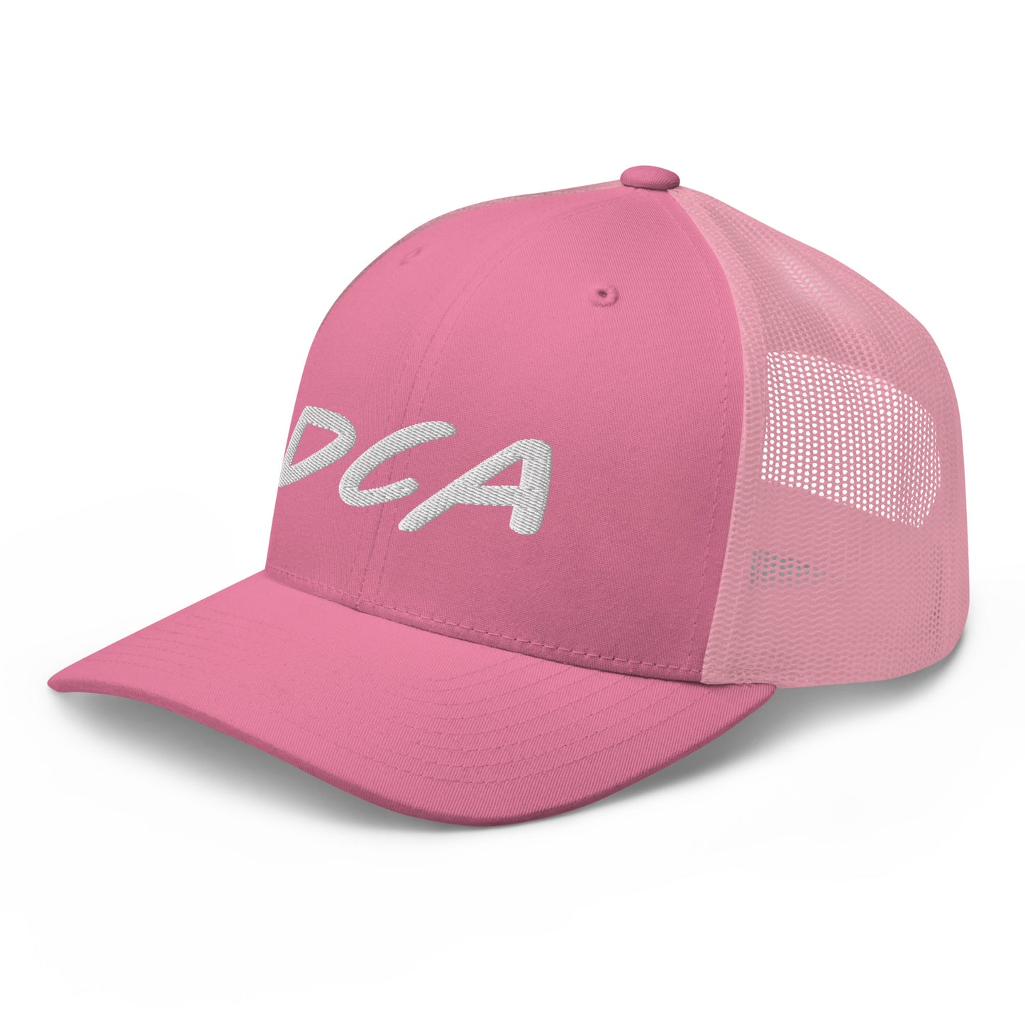 DCA Dollar-cost Averaging Embroidered Crypto Baseball Cap FlexFit Curved Peak Trucker Hat