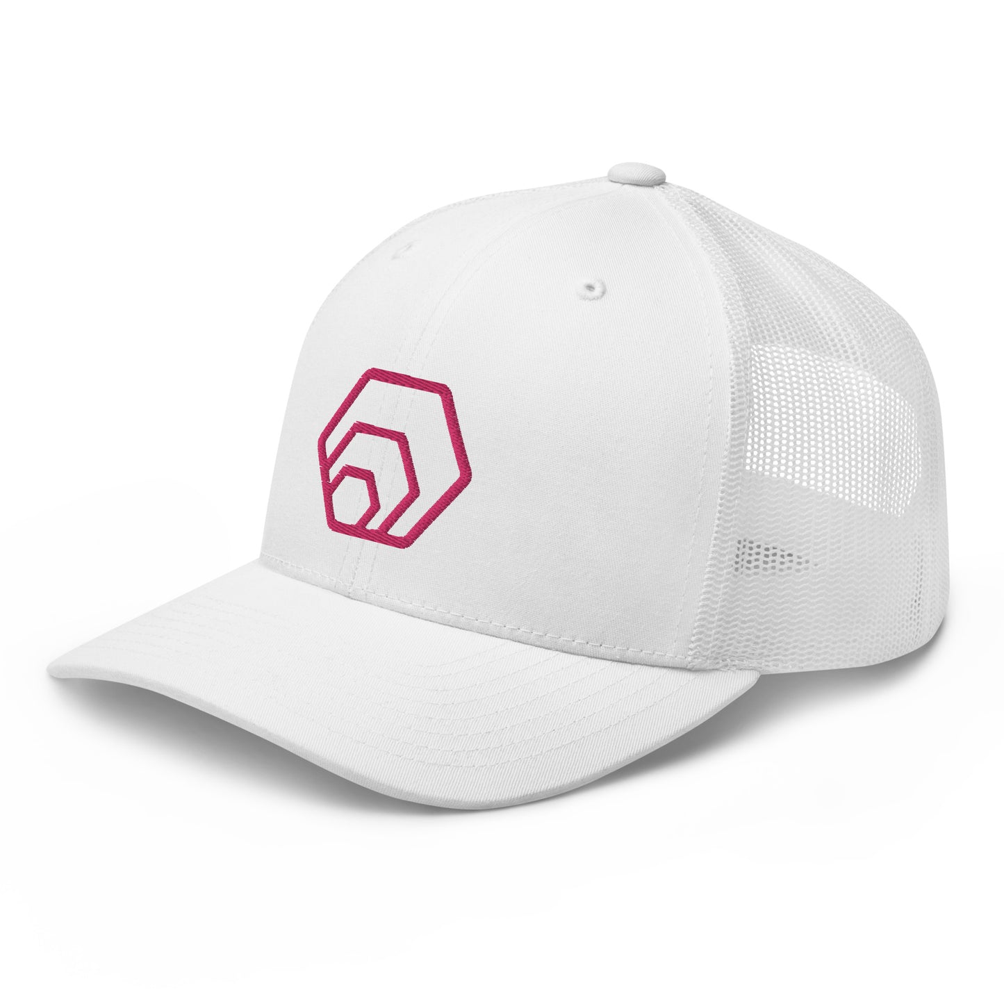 Hex Wireframe Embroidered Baseball Cap Hexican Crypto Merch FlexFit Retro Trucker Cap ( DM if you&#39;d prefer another colour )