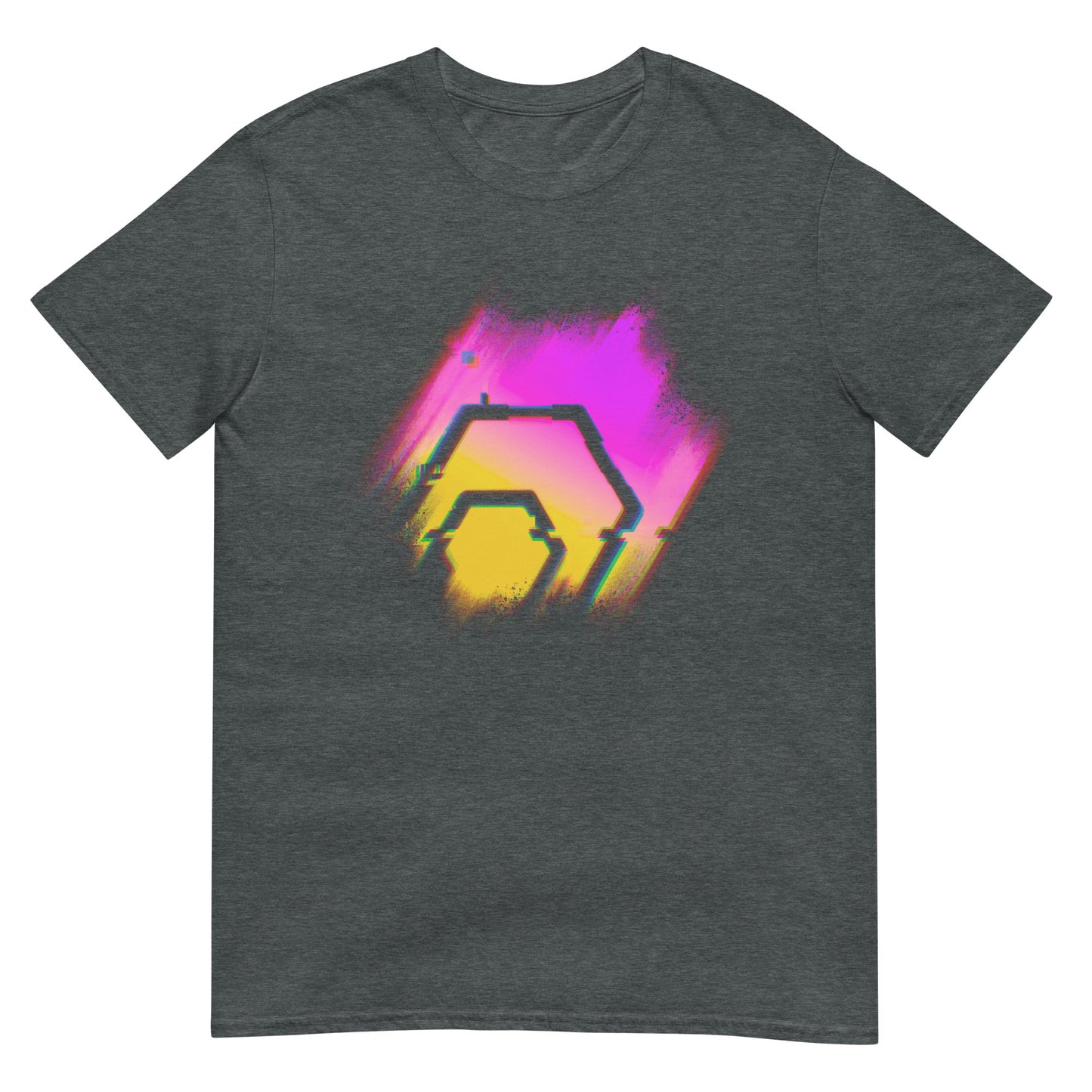 Electric Hex Tee Hexican Pulse Pulsechain Crypto Graphic Short Sleeve Unisex Shirt