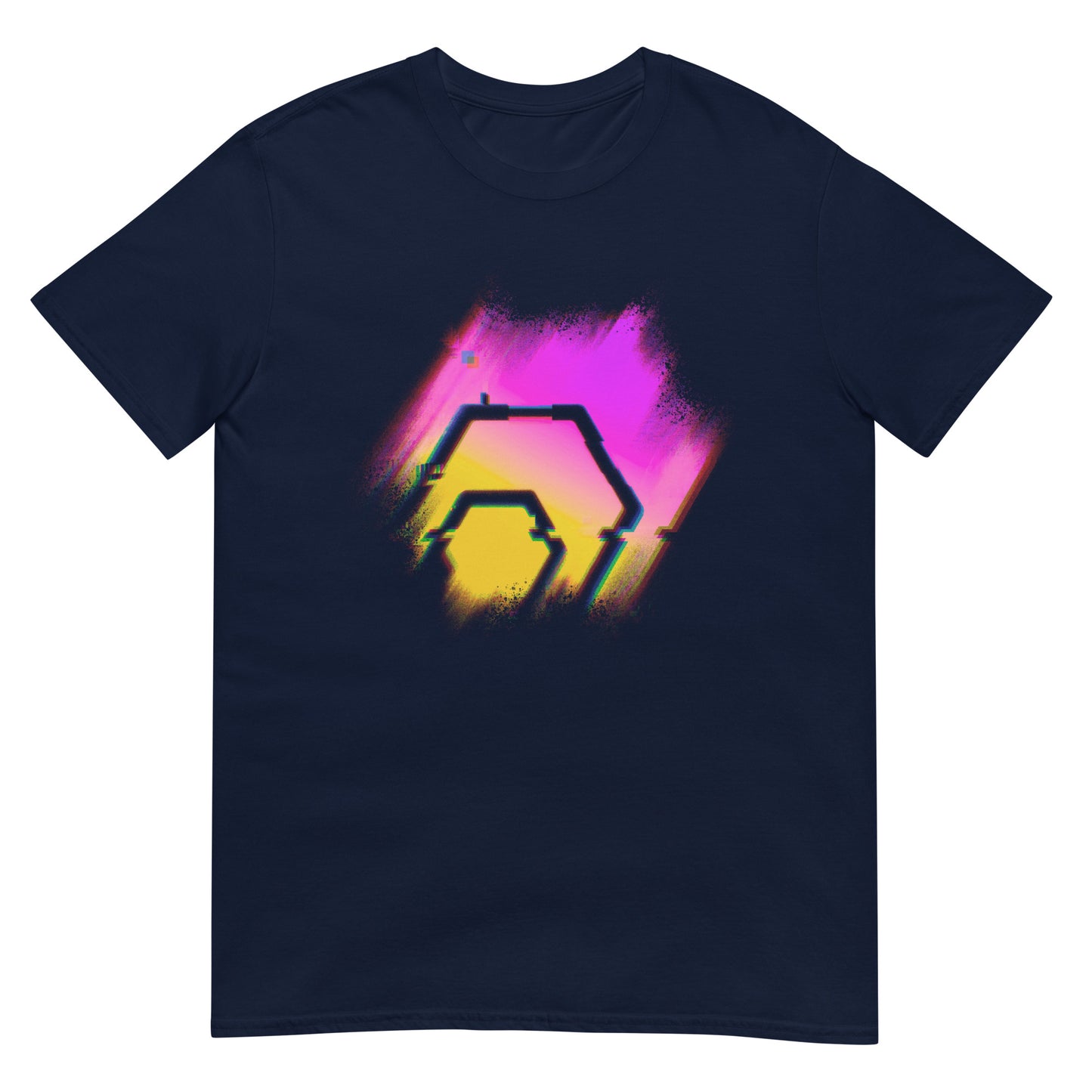 Electric Hex Tee Hexican Pulse Pulsechain Crypto Graphic Short Sleeve Unisex Shirt