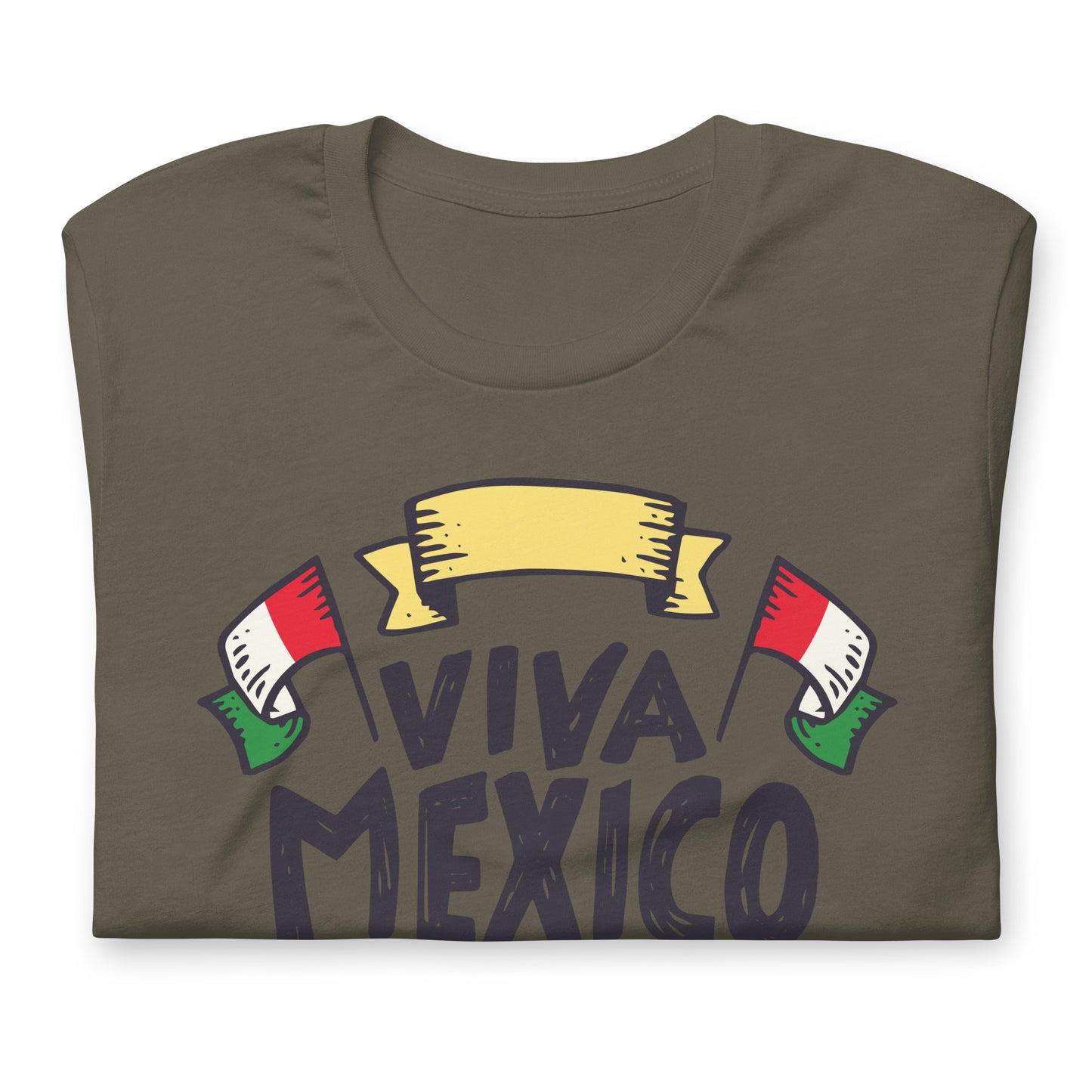 Viva Mexico 1862 Tshirt Cinco De Mayo Graphic Tee Shirt Bella + Canvas Unisex Short Sleeve T-Shirt