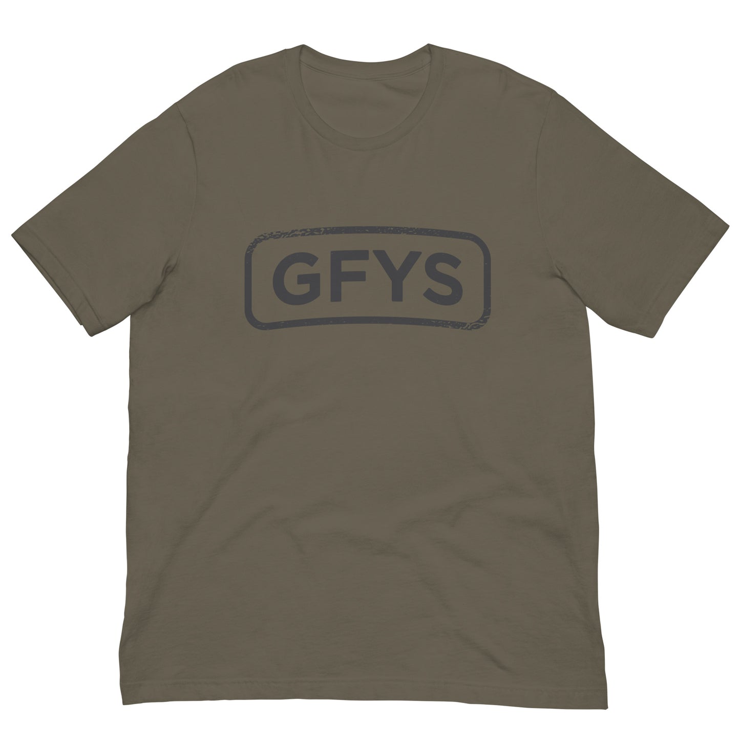 GFYS Tshirt Adult Humor Graphic Tee Shirt Bella + Canvas Unisex Short Sleeve T-Shirt