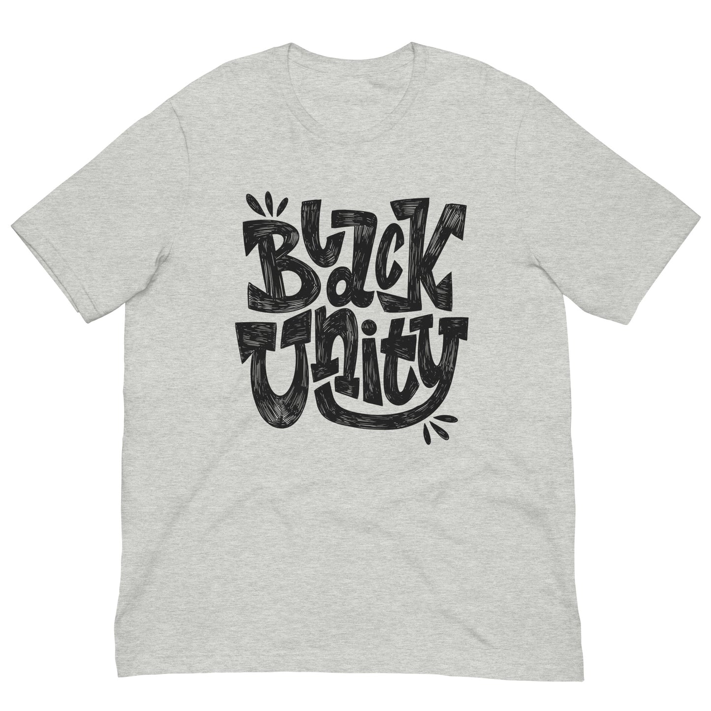 Black Unity Graphic Tee Black History Month Shirt Bella + Canvas Unisex Short Sleeve T-Shirt