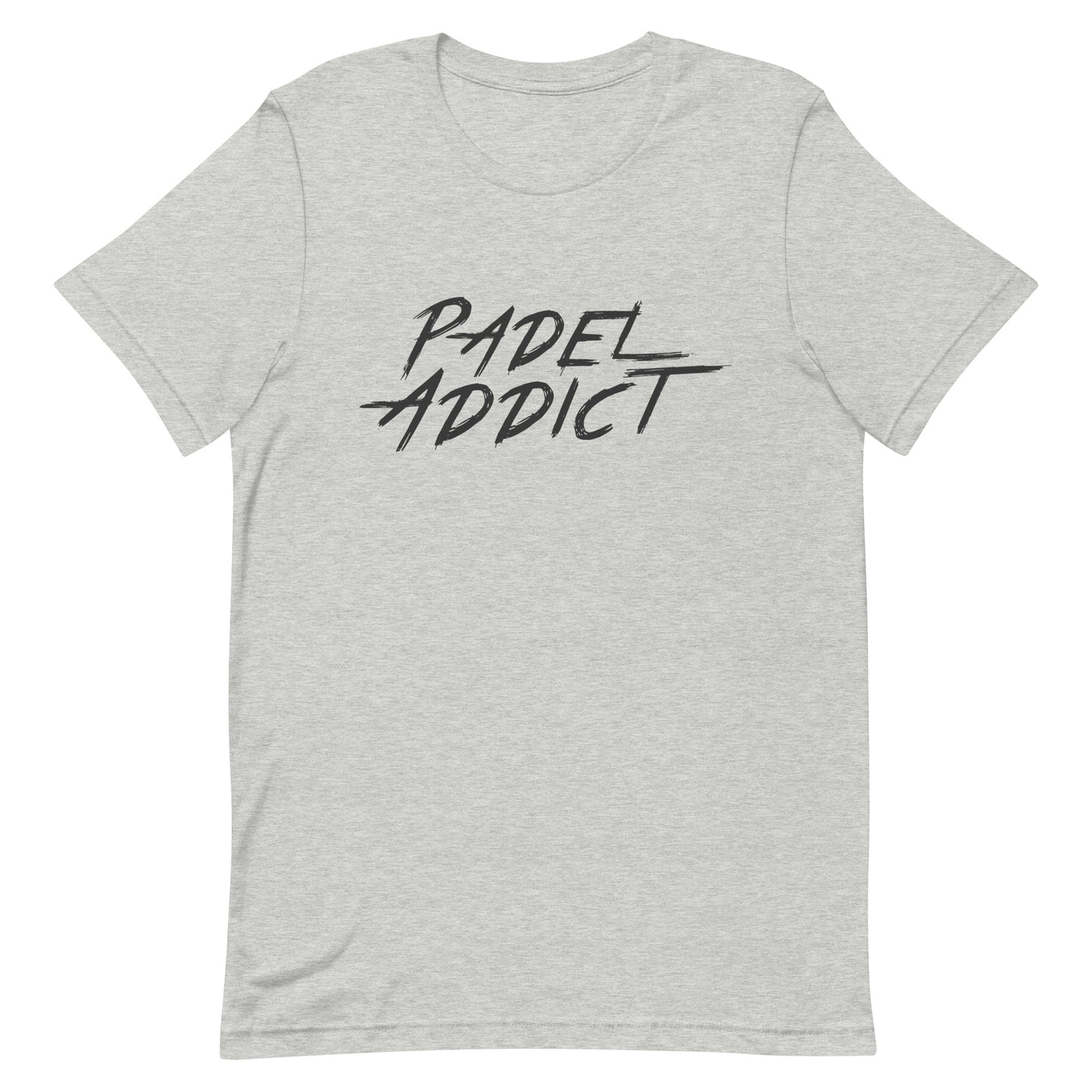 PADEL ADDICT Tshirt Graphic Tee Shirt Bella + Canvas Unisex Short Sleeve T-Shirt