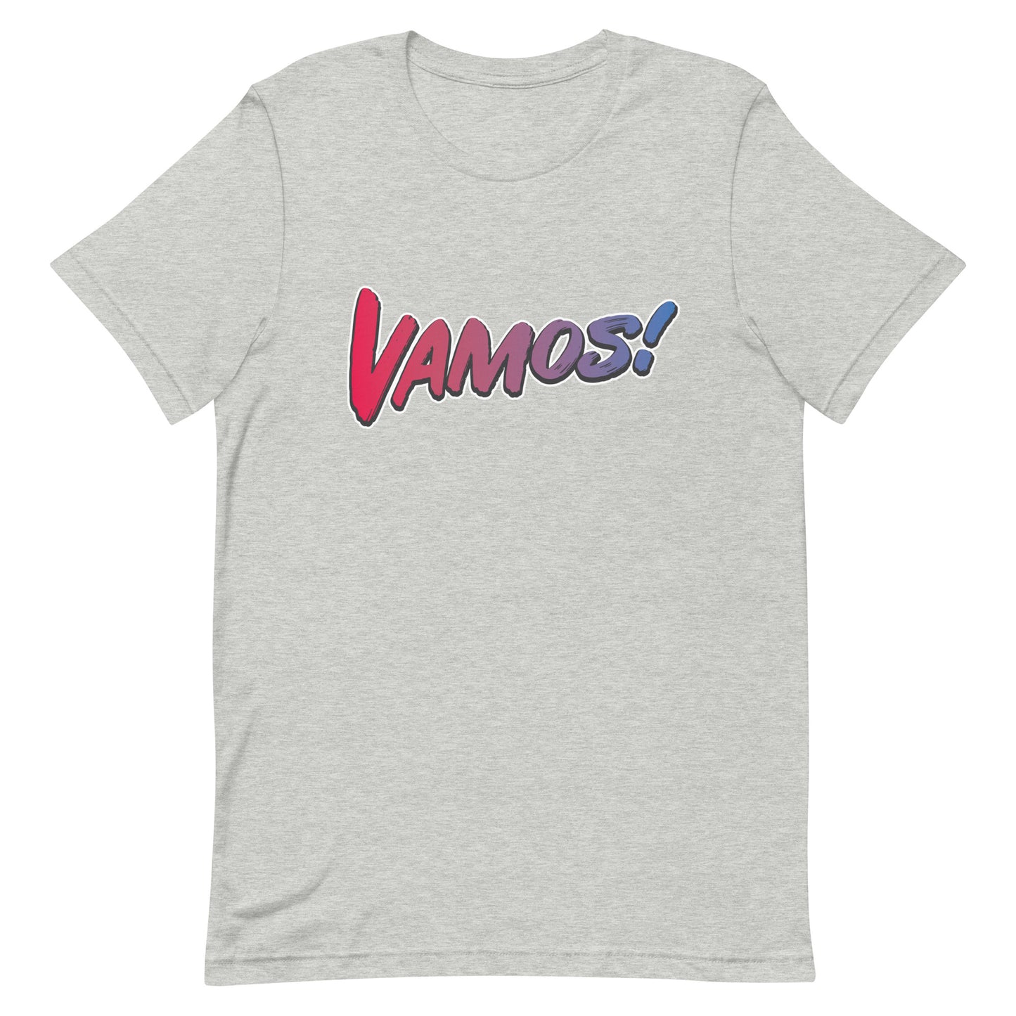 Vamos Padel Tshirt Graphic Tee Shirt Bella + Canvas Unisex Short Sleeve T-Shirt