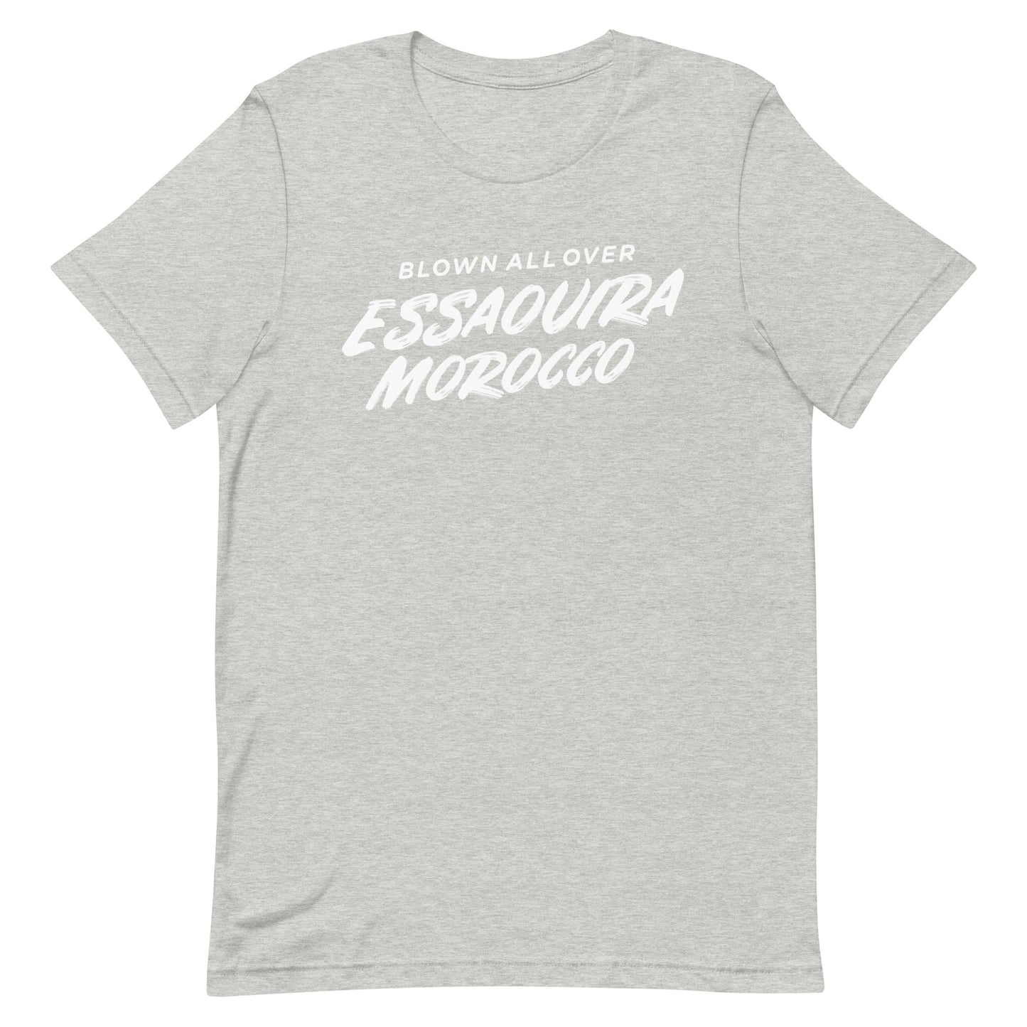 Blown All Over Essaouira Morocco Tshirt Graphic Tee Shirt Bella + Canvas Unisex Short Sleeve T-Shirt