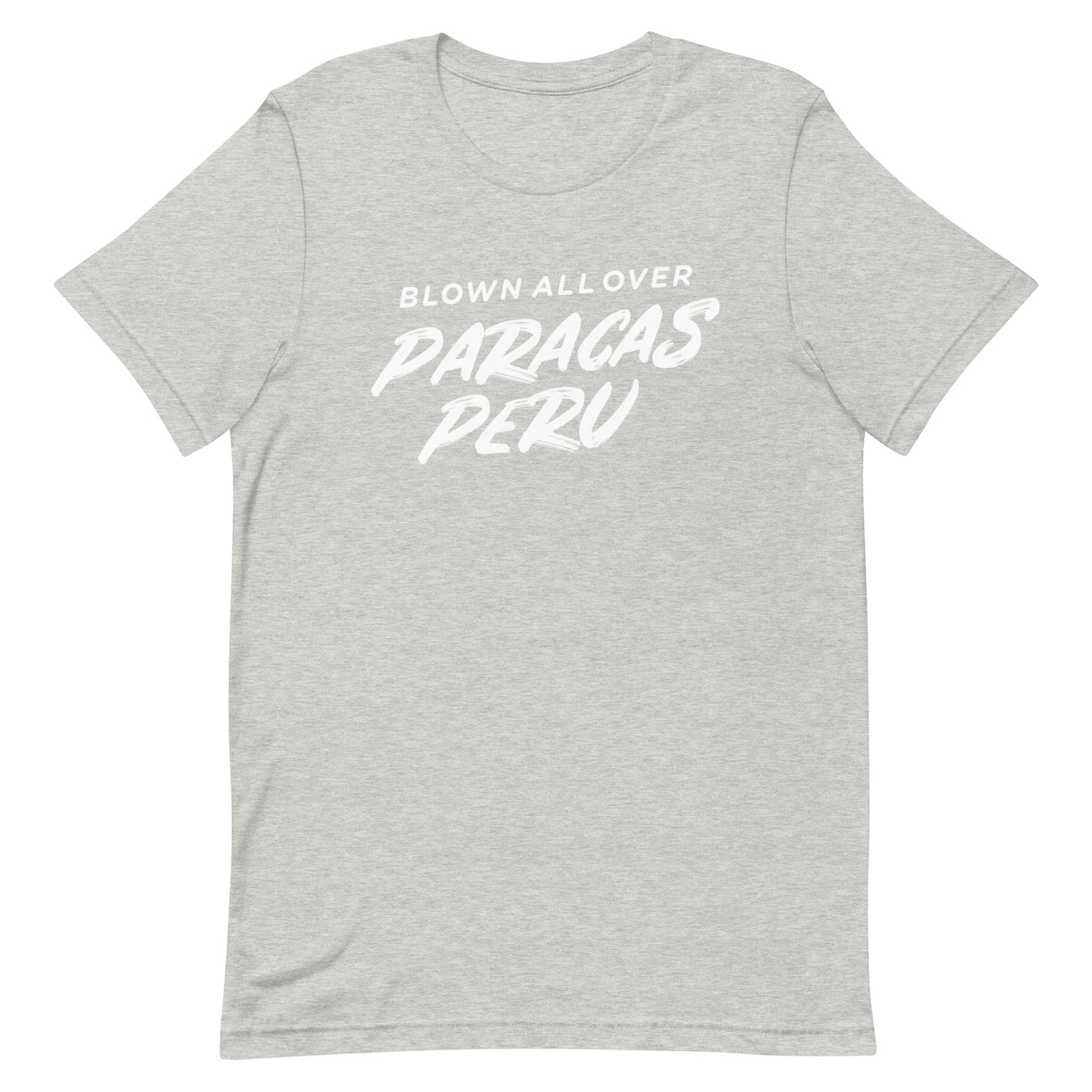 Blown All Over Paracas Peru Tshirt Graphic Tee Shirt Bella + Canvas Unisex Short Sleeve T-Shirt