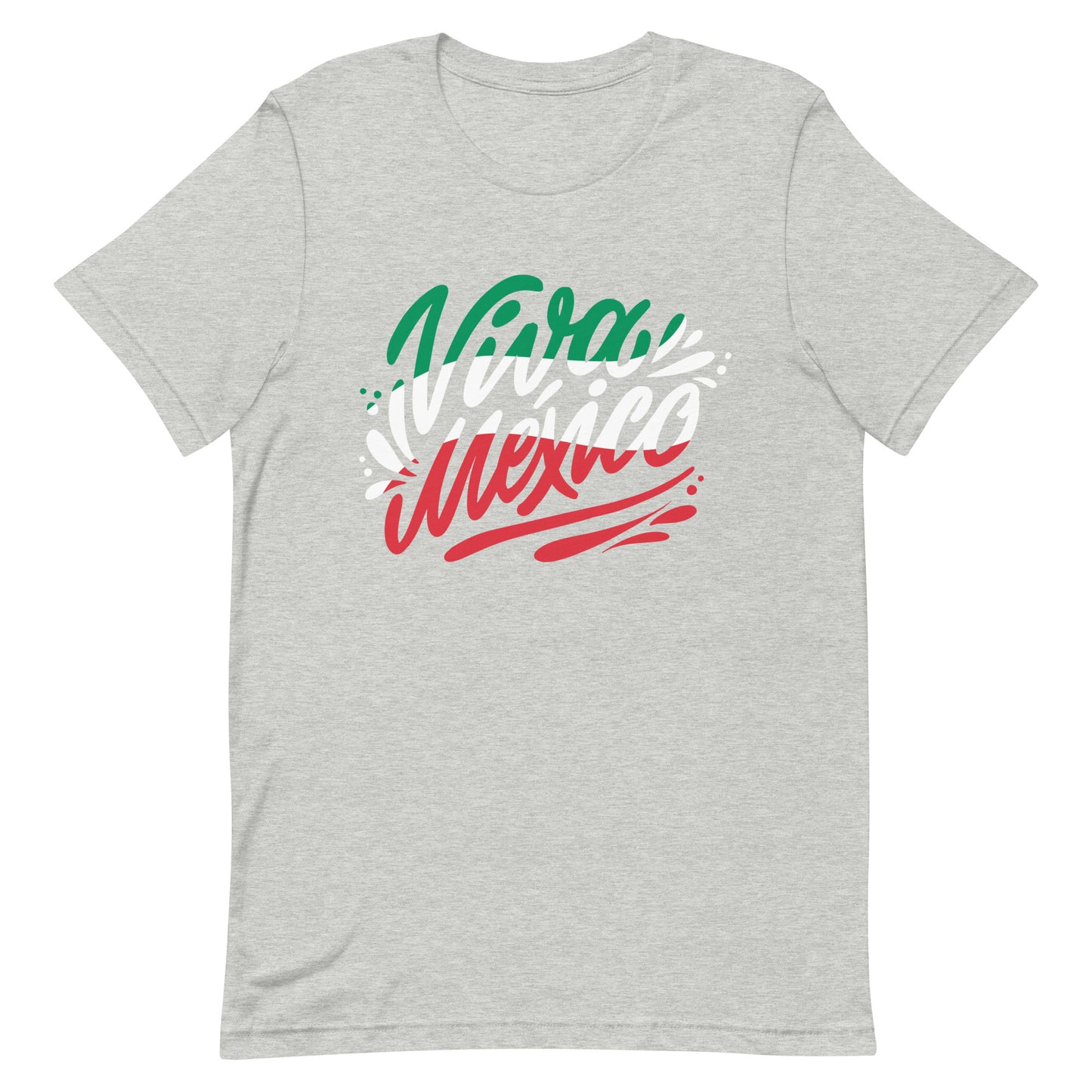 Viva Mexico Cinco De Mayo Tshirt Graphic Tee Shirt Bella + Canvas Unisex Short Sleeve T-Shirt