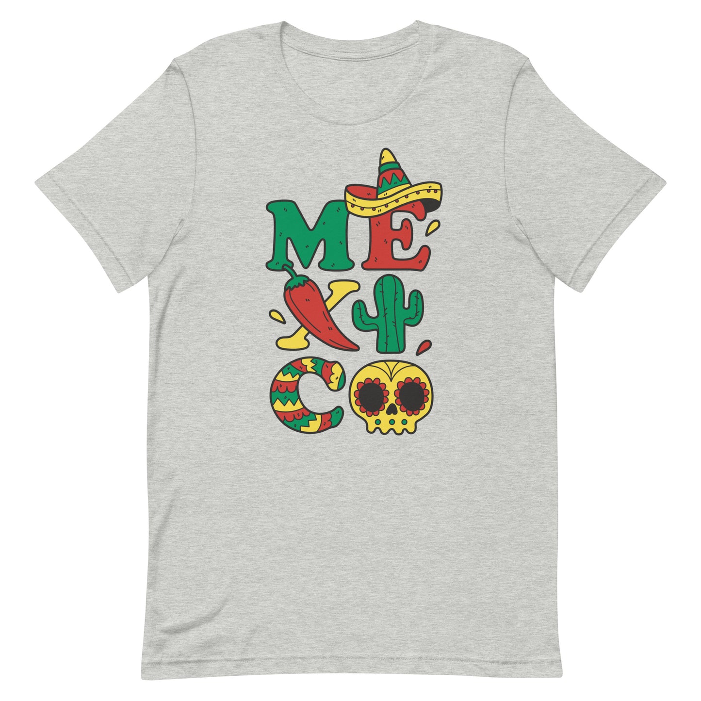 Mexico 1862 Cinco De Mayo Tshirt Graphic Tee Shirt Bella + Canvas Unisex Short Sleeve T-Shirt