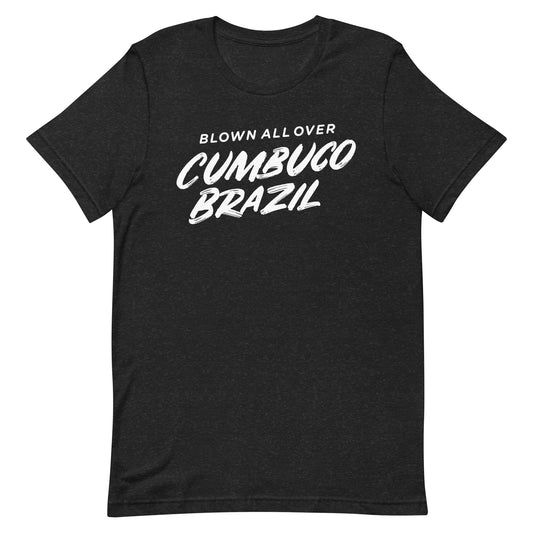 Blown All Over Cumbuco Brazil Tshirt Graphic Tee Shirt Bella + Canvas Unisex Short Sleeve T-Shirt