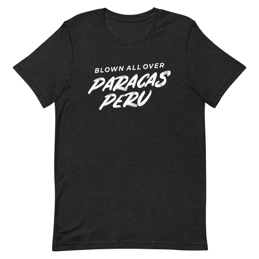 Blown All Over Paracas Peru Tshirt Graphic Tee Shirt Bella + Canvas Unisex Short Sleeve T-Shirt