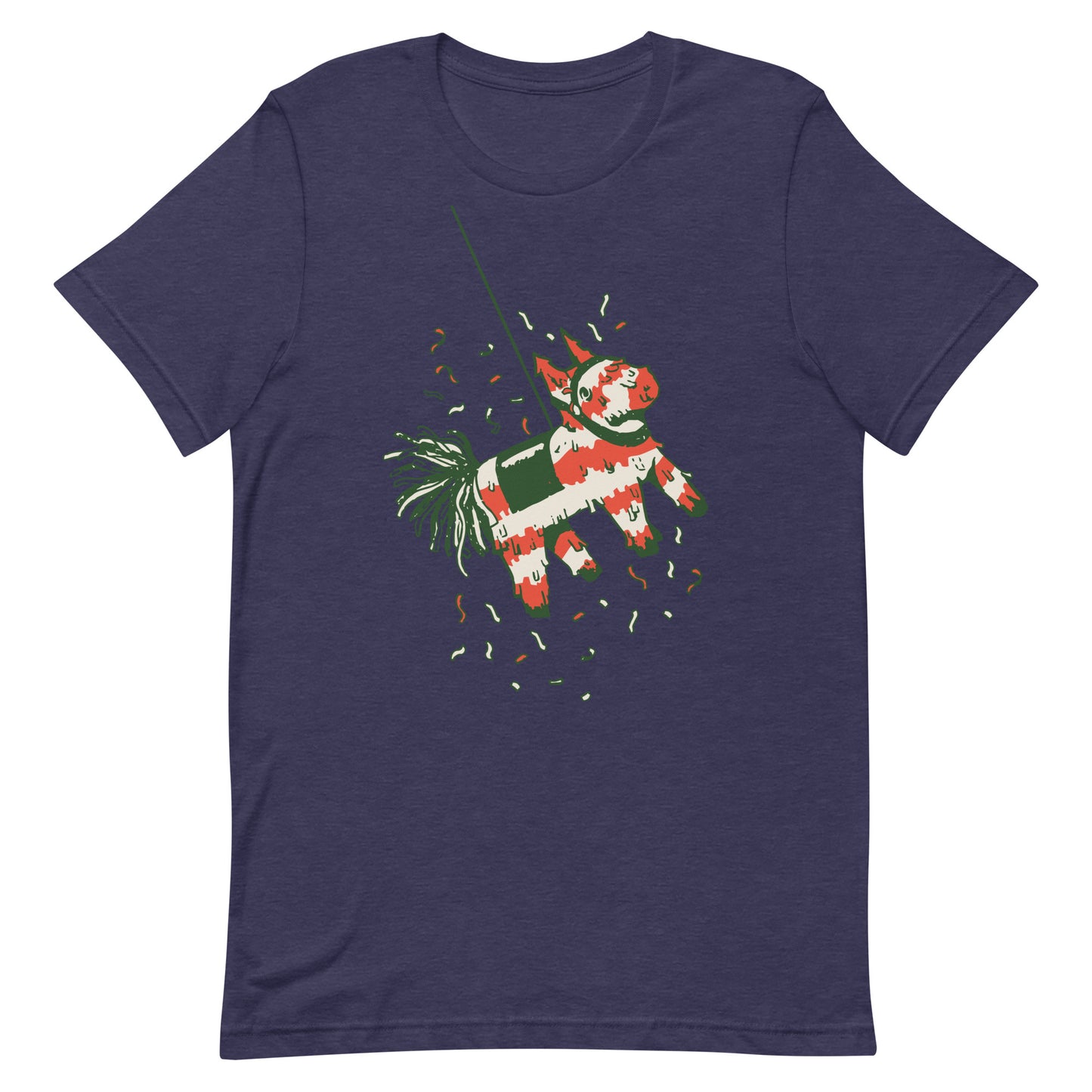 Piñatas Cinco De Mayo Tshirt Graphic Tee Shirt Bella + Canvas Unisex Short Sleeve T-Shirt