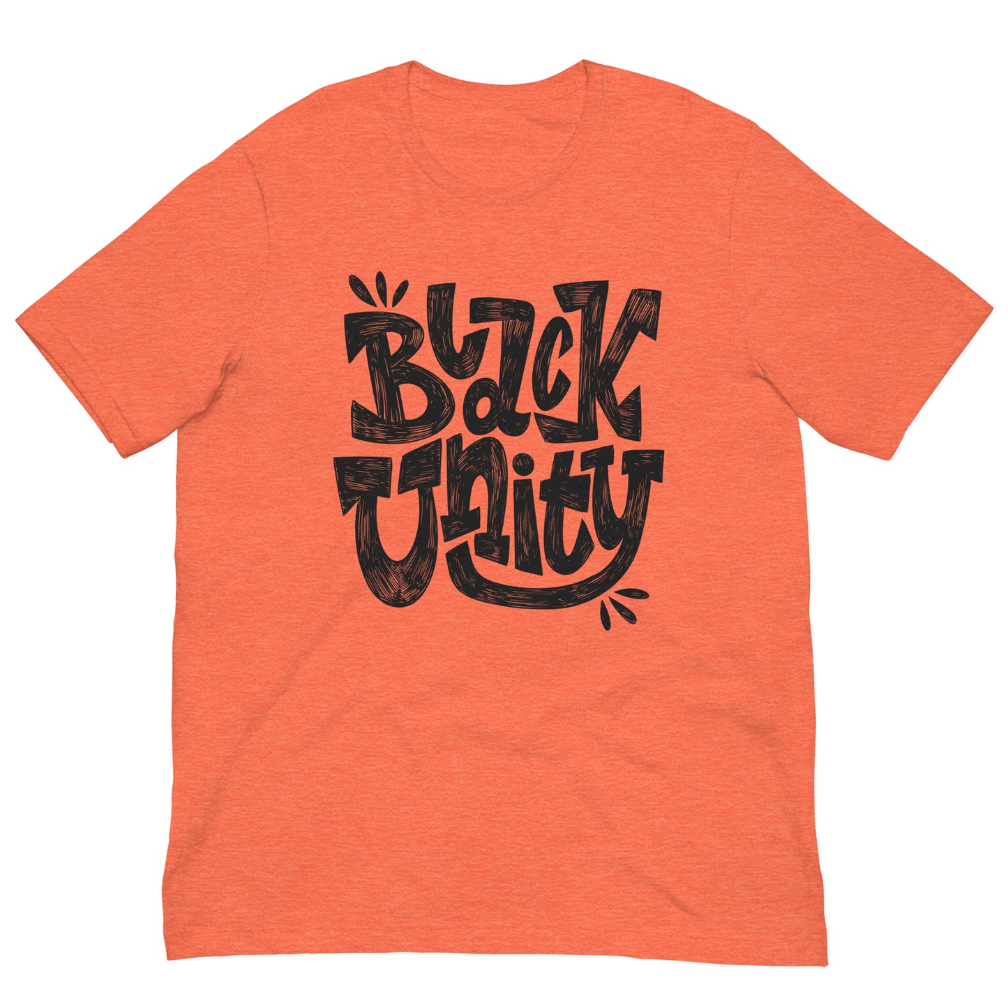 Black Unity Graphic Tee Black History Month Shirt Bella + Canvas Unisex Short Sleeve T-Shirt