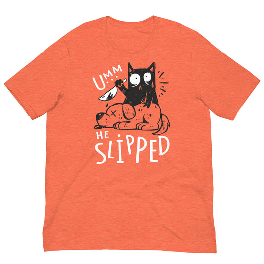 Cat Kills Dog Halloween Tshirt Graphic Tee Shirt Bella + Canvas Unisex Short Sleeve T-Shirt