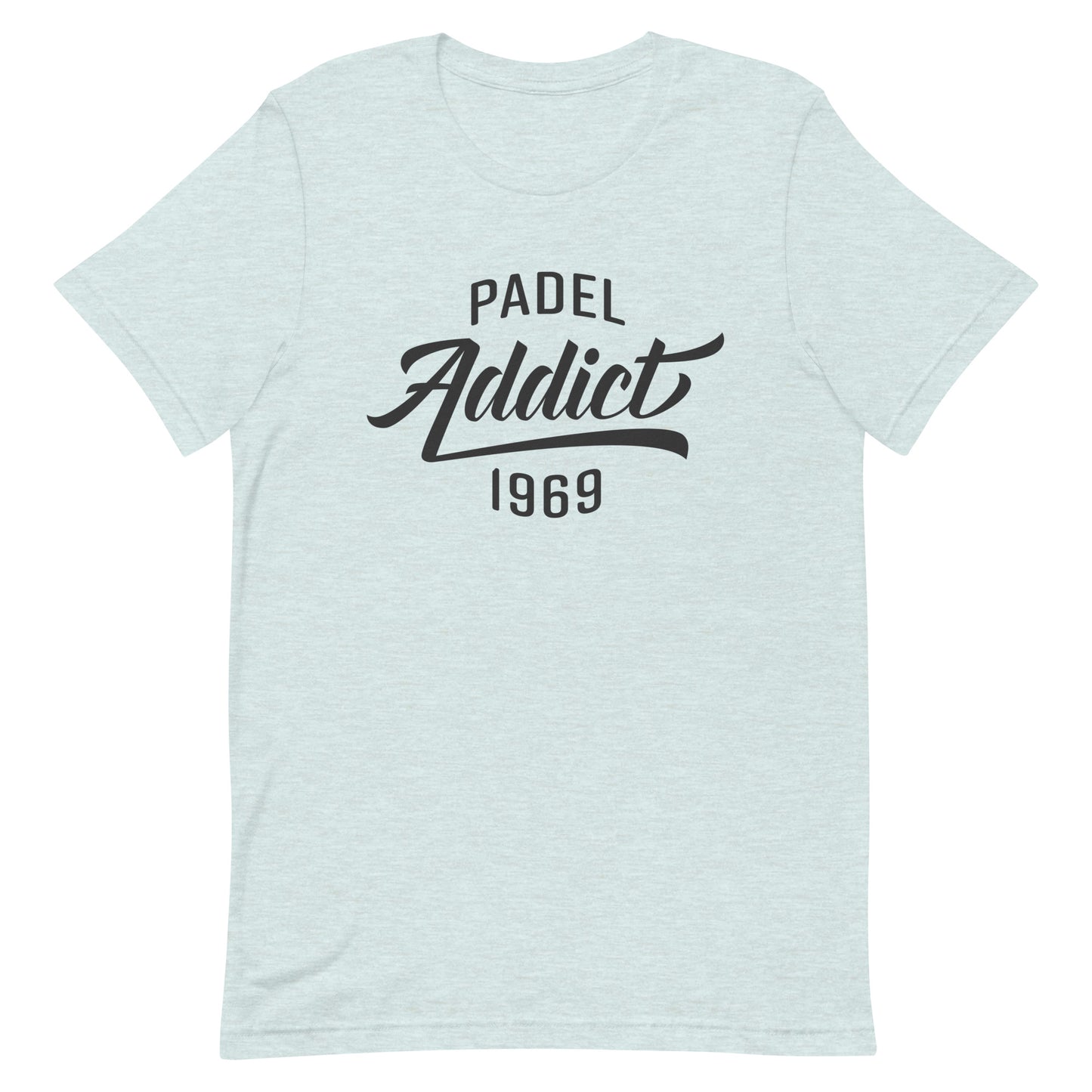 Padel Addict 1969 Tshirt Graphic Tee Shirt Bella + Canvas Unisex Short Sleeve T-Shirt