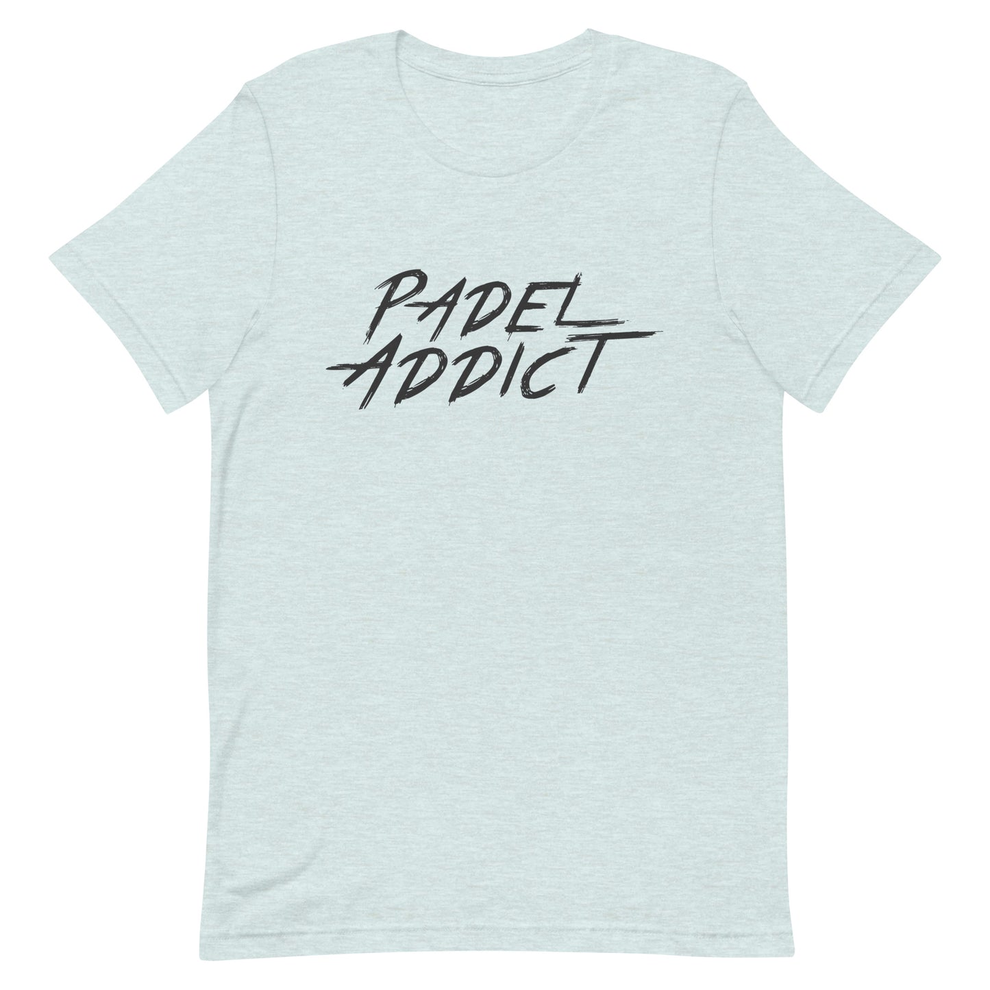 PADEL ADDICT Tshirt Graphic Tee Shirt Bella + Canvas Unisex Short Sleeve T-Shirt