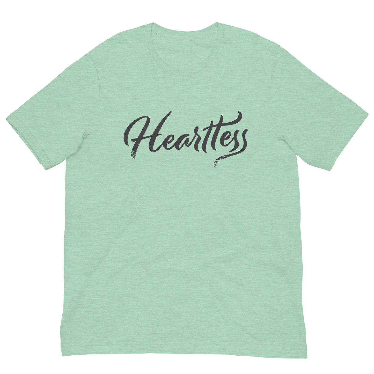 Heartless Tshirt Adult Humor Graphic Tee Shirt Bella + Canvas Unisex Short Sleeve T-Shirt