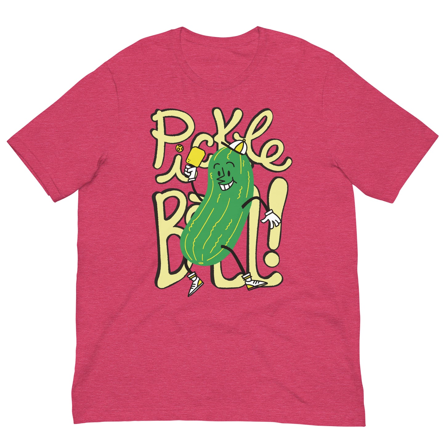 Pickleball Sports Tee Graphic Shirt Bella + Canvas Unisex Short Sleeve T-Shirt