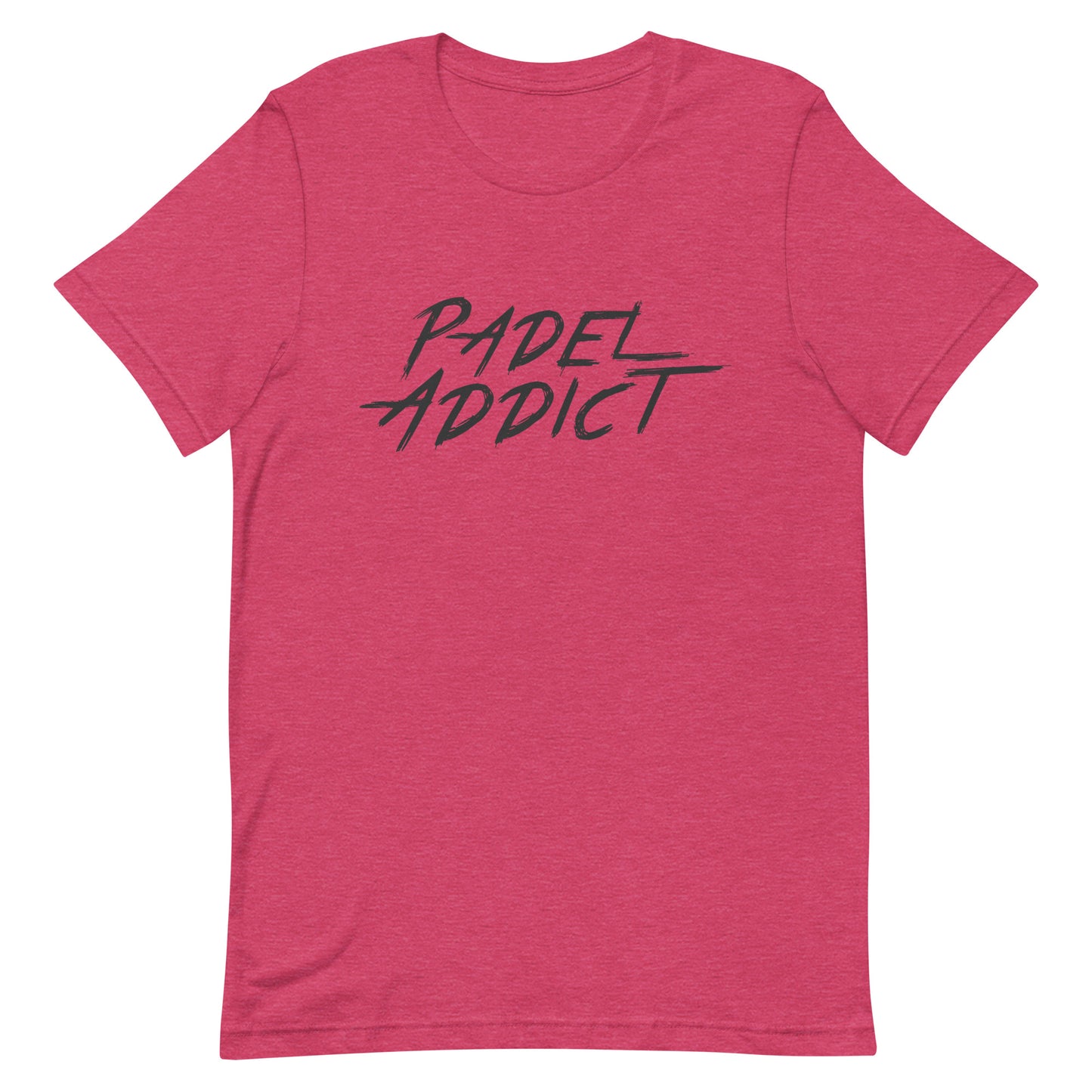 PADEL ADDICT Tshirt Graphic Tee Shirt Bella + Canvas Unisex Short Sleeve T-Shirt