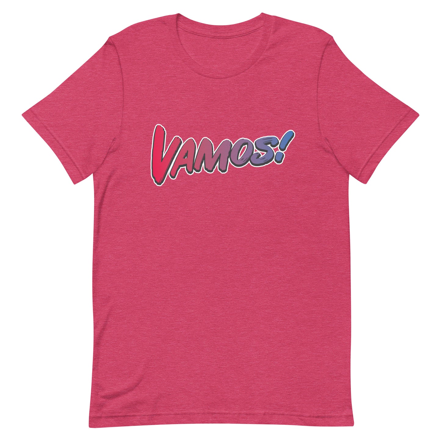 Vamos Padel Tshirt Graphic Tee Shirt Bella + Canvas Unisex Short Sleeve T-Shirt