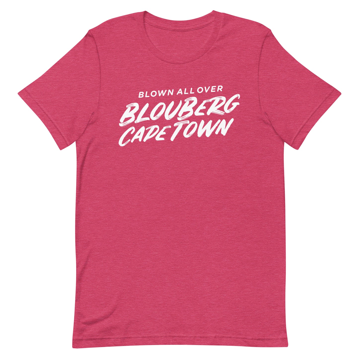 Blown All Over Blouberg Cape Town Tshirt Graphic Tee Shirt Bella + Canvas Unisex Short Sleeve T-Shirt