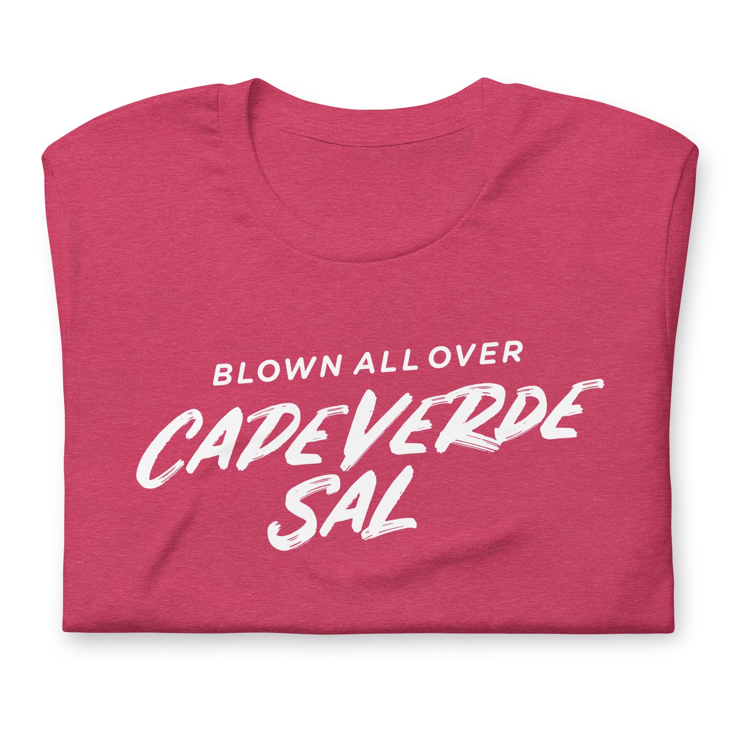 Blown All Over Sal Cape Verde Tshirt Graphic Tee Shirt Bella + Canvas Unisex Short Sleeve T-Shirt