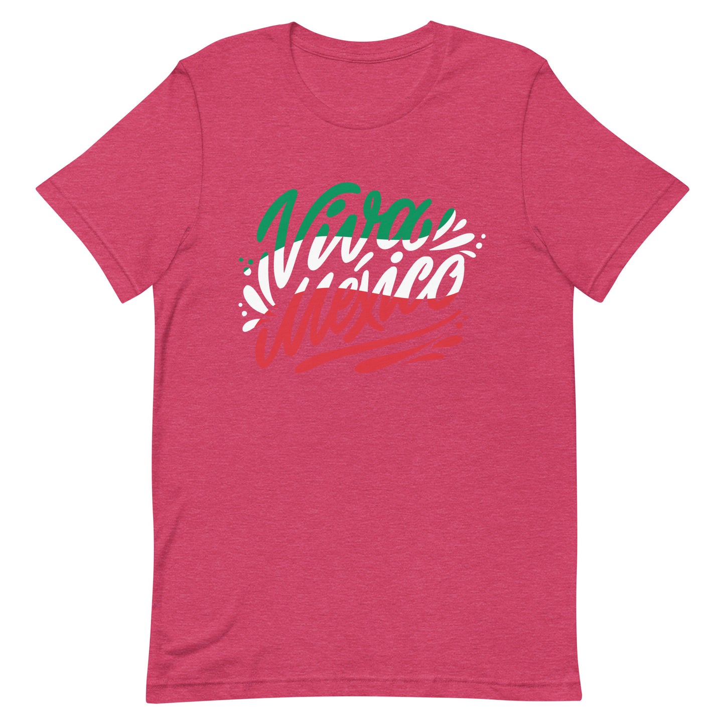 Viva Mexico Cinco De Mayo Tshirt Graphic Tee Shirt Bella + Canvas Unisex Short Sleeve T-Shirt