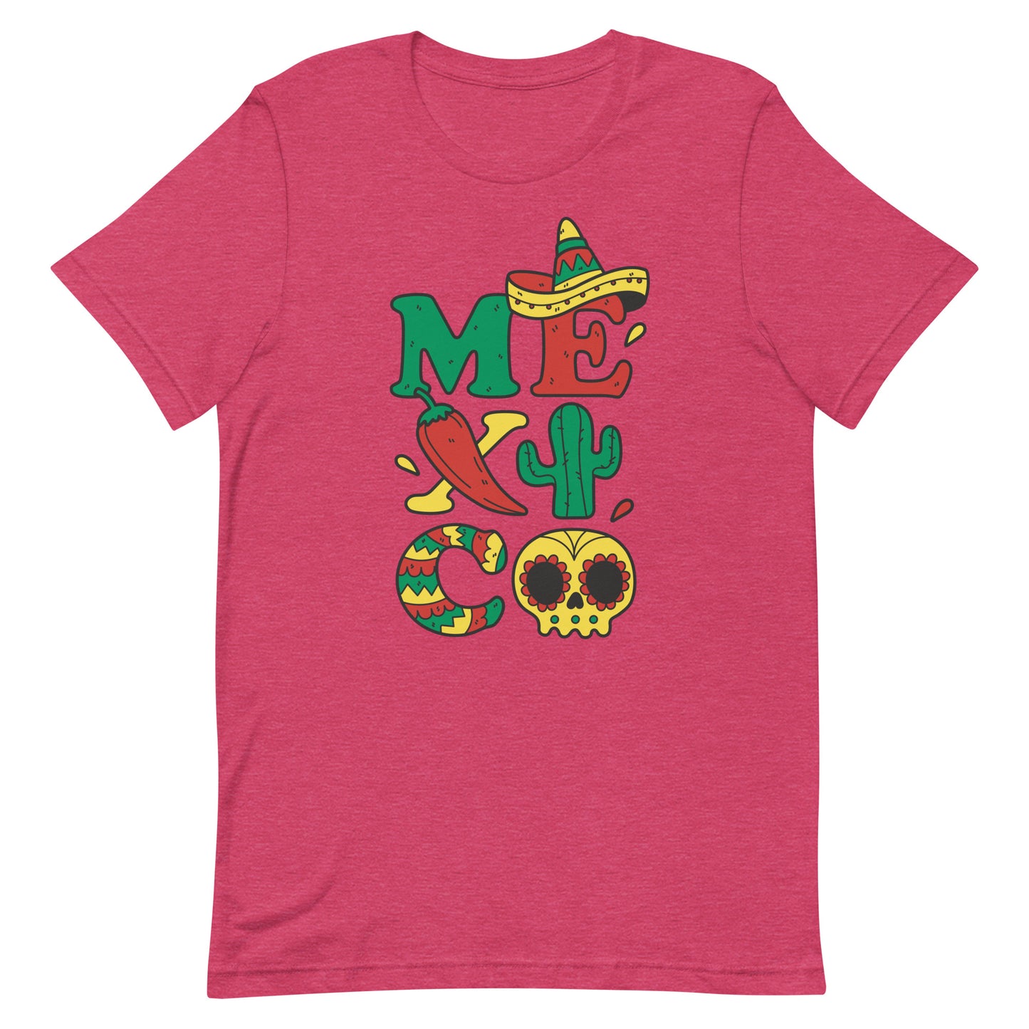 Mexico 1862 Cinco De Mayo Tshirt Graphic Tee Shirt Bella + Canvas Unisex Short Sleeve T-Shirt